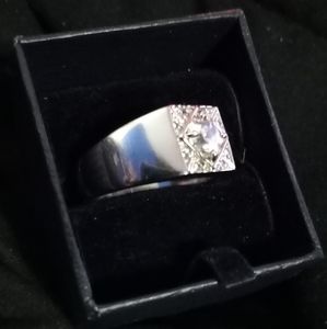 Men stainless steel ring NEW without tag SIZE US 12.5